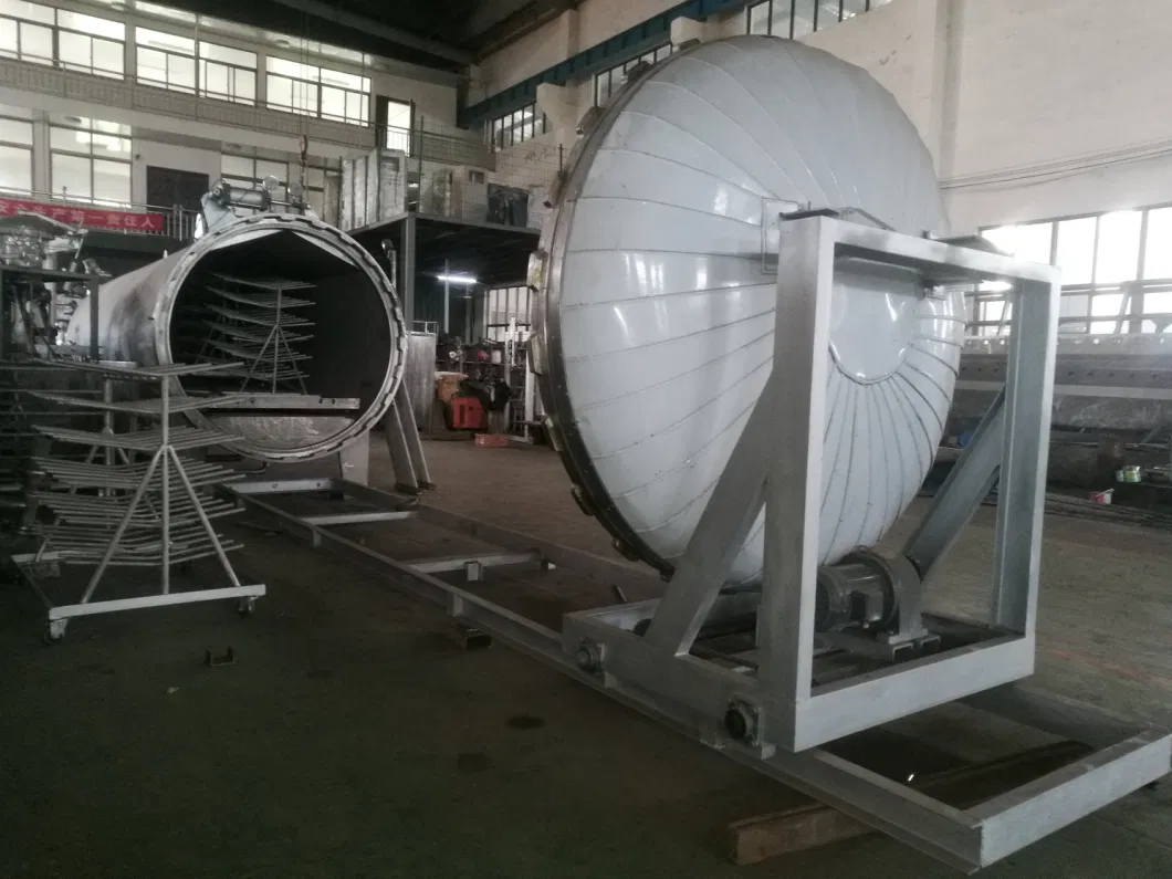 High Temperature and High Pressure Vacuum Setting Machine Is Used for Knitting