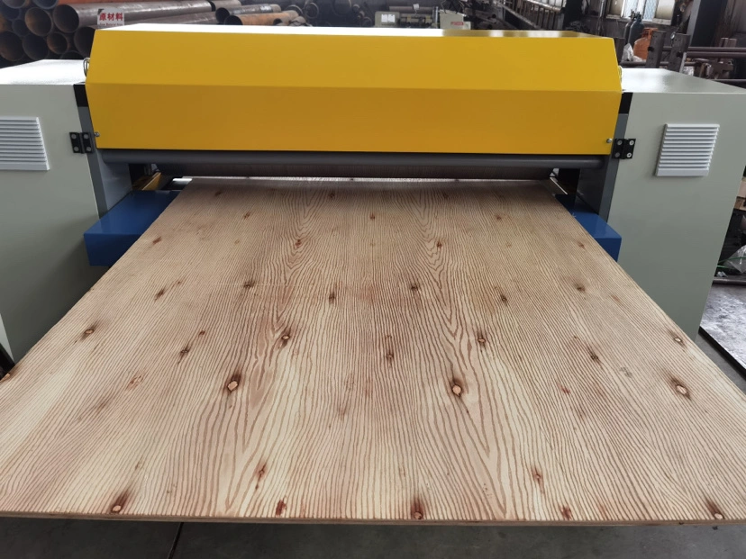 PVC Board Plate Wood Grain Wood Embossing Sanding Machine Steel Three Calender Roller Making Machine