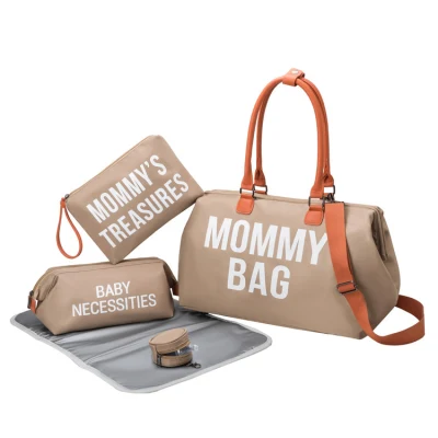 Factory 3 Set Diaper Tote Bag Waterproof Mommy Bag for Hospital Overnight Maternity