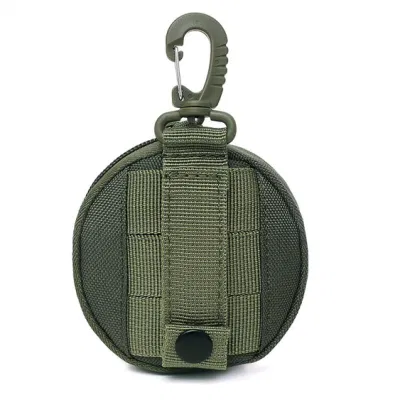  Mini Coin Purses Zipper Waist Bag Molle Wallet Key Pouch Wyz22451