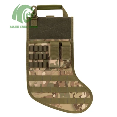 Christmas Stocking-Shaped Waterproof Magazine Pouch with Molle System