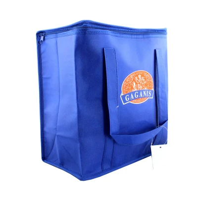 Ice Warm Insulated 6 - 24 Can Bottle Printed Food Delivery Lunch Picnic Thermal Cooler Bag