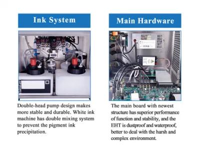Docod OEM/ODM S400plus Ink Marking Systems Pouch Coding Machine Large Format Inkjet Printer for Bottle Can Box for Caffe Egg Bag