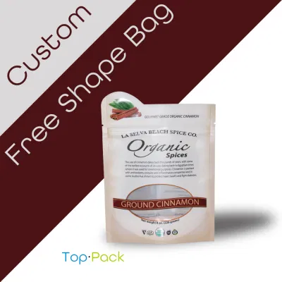 Custom Doybag Food Packaging Mylar Container Plastic Rice Coffee Zip Lock Pouch Plastic Stand up Bag for Weed Flower Bag