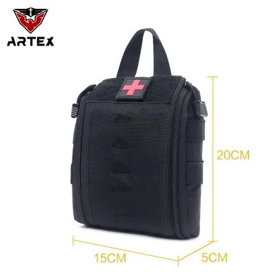 New Arrival Portable Outdoor Molle Tactical Ifak EMT Emergency Pouch Survival Tactical First Aid Kit