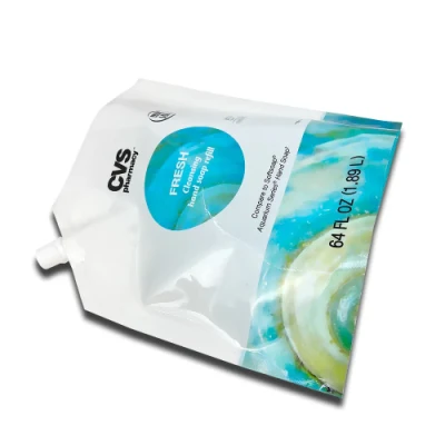 500ml 1L 2L 3L 5L Aluminum Standing Liquid Drink Water Spout Pouches