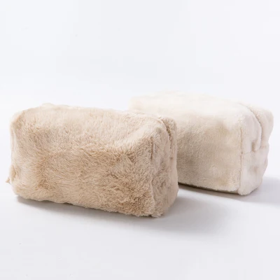  Branded Promotion Gifts Bags Stylish Plush Makeup Organizer Pouch