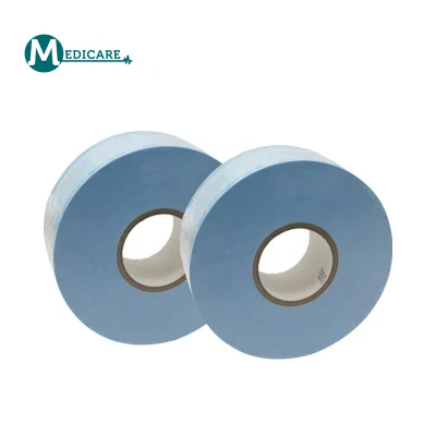  Medical Dental Heat Sealing Pouch Sterilization Gusseted Reel Roll