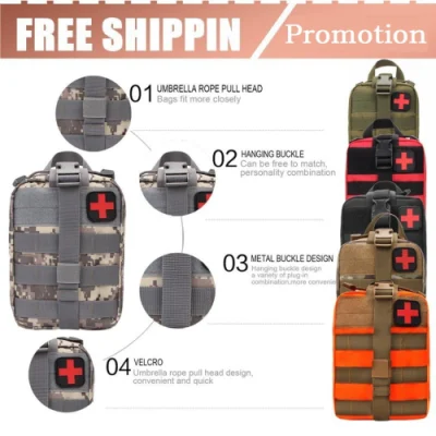 Small Order Qty Ifak Tactical First Aid Pouch