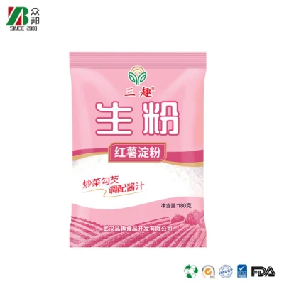  Customized &nbsp;Corn Starch Grade Food Packaging Bag 100% Compostable Stand Up Pouches