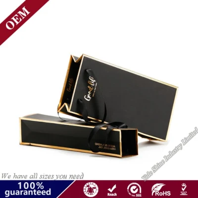 Luxury Fashionable Shopping Packing Printing Christmas Wine Perfume Gift Jewelry Promotional Cosmetic Packaging Shopping Bag for Clothes Shoes