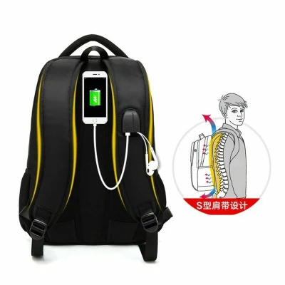 Large Capacity Business Waterproof School Bag Schoolbag for Teenage