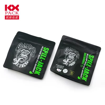  3.5 Mylar Bag Smell Proof Bag Stand up Pouch Zipper Bag