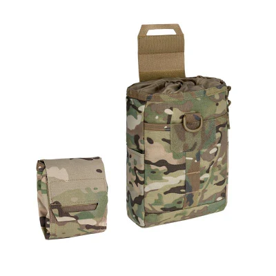 Multicam Tactical Folding Dump Pouch