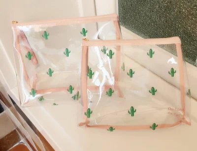 Cheap Factory Price Clear PVC Waterproof Cosmetic Bag