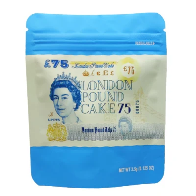 Customized Stand up Plastic Smell Proof Zip Lock Cookies Weed Packaging Pouch Mylar Bag Hot Sale Products