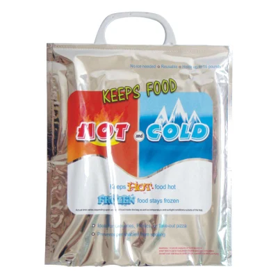 Ice Warm Insulated 6 - 24 Can Bottle Printed Food Delivery Lunch Picnic Thermal Cooler Bag