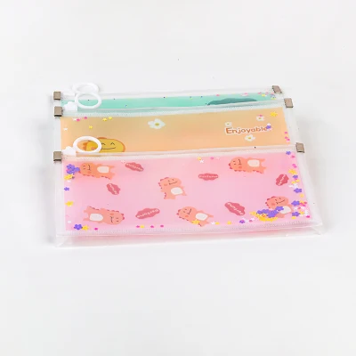  Custom PVC Makeup Bag, Actor Bag Large Cosmetic Organizer Bag Makeup Kits Pouch Travel Make up Accessories Storage Bag, Pencil Pouch Case Bag