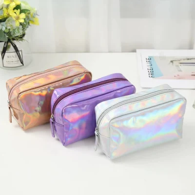  Women&prime; S Toiletry PU Cosmetic Bag Outdoor Travel Waterproof Makeup Bag