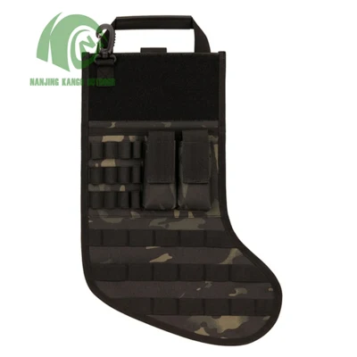 Christmas Stocking-Shaped Waterproof Magazine Pouch with Molle System