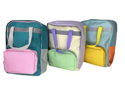 Lovely Cute Children School Bag Candy Macaron Color for Girls Kids