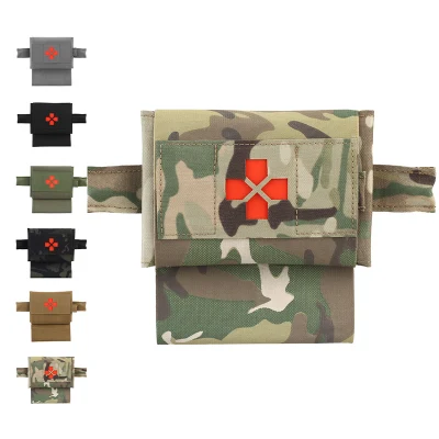  Sabado 2-in-1 Small Ifak Pouch Molle Belt Micro Med Kit Medical Pouch