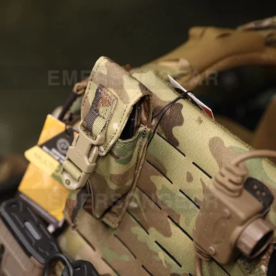 Emersongear 500d Cordura Molle Waist Bag Multi-Function Tool Pouches Tactical Flashlight Pouch