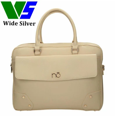 Wide Sliver New PU PVC Leather Candy Color Large Capacity Handbag Tote Bag