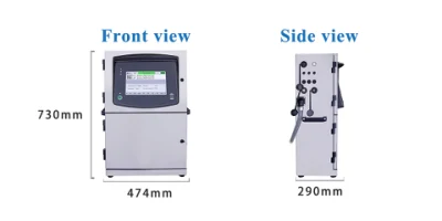 Docod OEM/ODM S400plus Ink Marking Systems Pouch Coding Machine Large Format Inkjet Printer for Bottle Can Box for Caffe Egg Bag