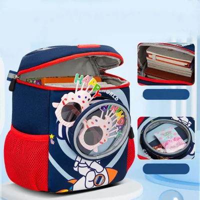  High Quality Oxford Children Aesthetic School Backpack Eco Friendly Portable Carry on Back Pack Bag for Kid