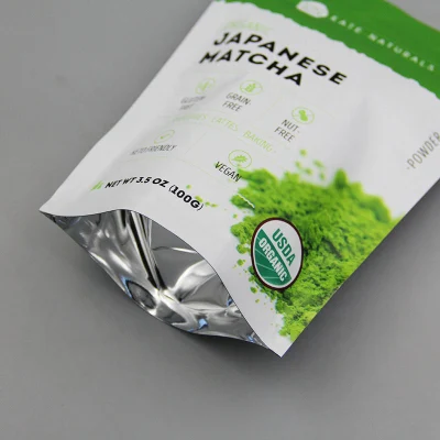 Custom Doybag Food Packaging Mylar Container Plastic Rice Coffee Zip Lock Pouch Plastic Stand up Bag for Weed Flower Bag