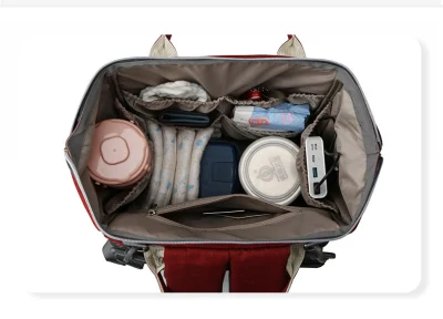 Silk Screen or Customized Diaper Bags for Girls Nappy Bag