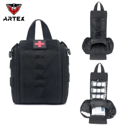 New Arrival Portable Outdoor Molle Tactical Ifak EMT Emergency Pouch Survival Tactical First Aid Kit