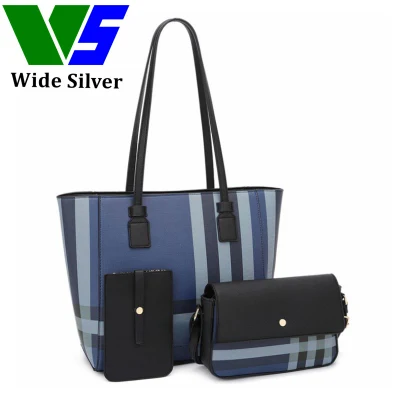 Wide Sliver New PU PVC Leather Candy Color Large Capacity Handbag Tote Bag