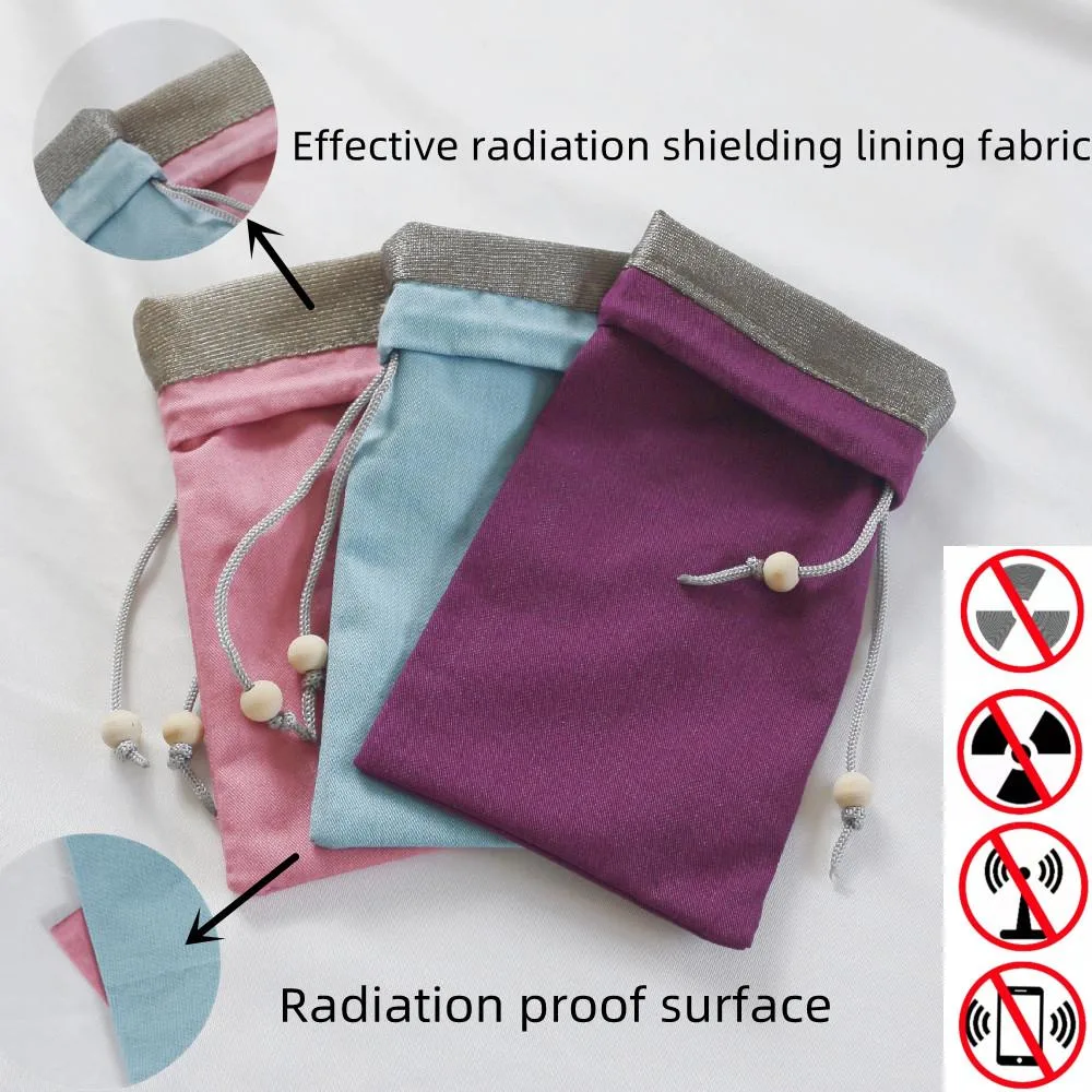 Blocking RFID Emf Radiation Sleeve Bag Faraday Cell Phone Pouch