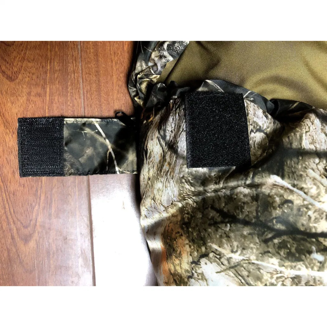 Double Layered Mommy Hunting Camouflage Sleeping Bag for Outdoor Camping Camouflage Sleeping Bag