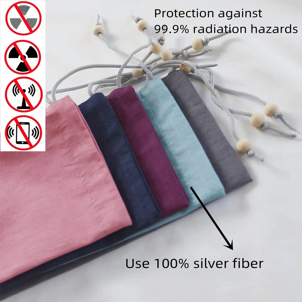 Blocking RFID Emf Radiation Sleeve Bag Faraday Cell Phone Pouch