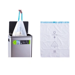 Automatic HDPE PE PP Biodegradable Shopping T-Shirt Plastic Valve Pouch Bag Making Machine