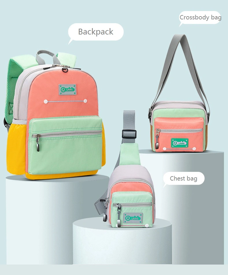 Original Design Large Capacity 3-12 Years Old Use School Bag High Quality Kindergarten Backpack