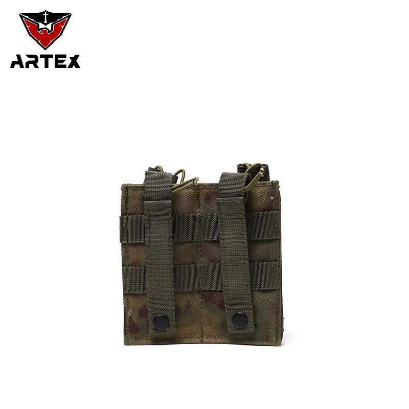 Factory Custom 5.56mm Tactical Fast Moll Mag Pouch for Outdoor Combat Training