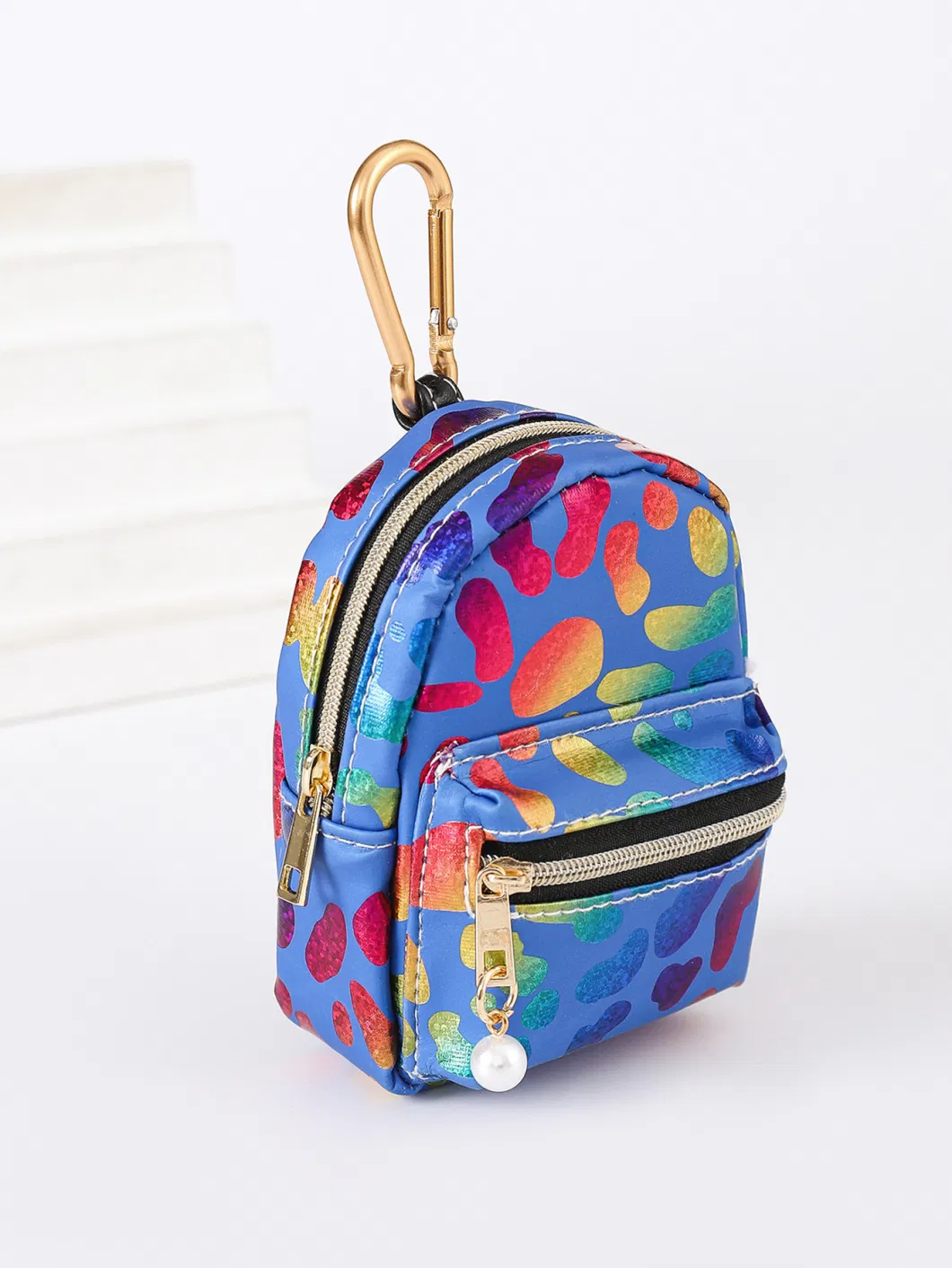 Coin Purse Colorful Mini Small School Bag Car Key Chain Pendant