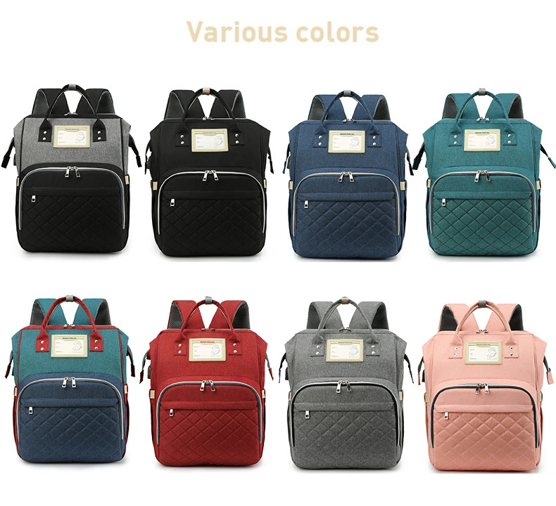 10-20days Polyester Custom Carton China Messenger Bags for Girls Diaper Mummy Bag Factory