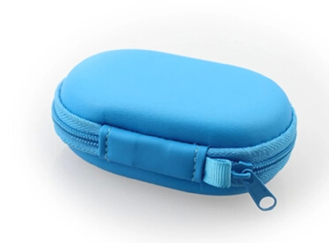 Wholesale Zipper Large Space Color Sunglasses Case EVA Glasses Pouch