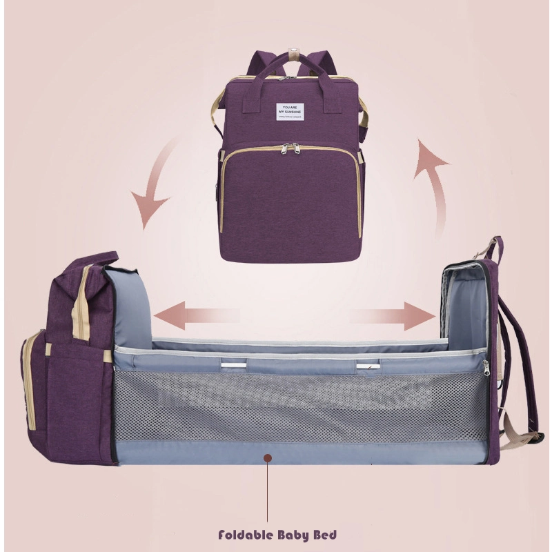 Multifunction Large Capacity Mummy Bag Diaper Backpack