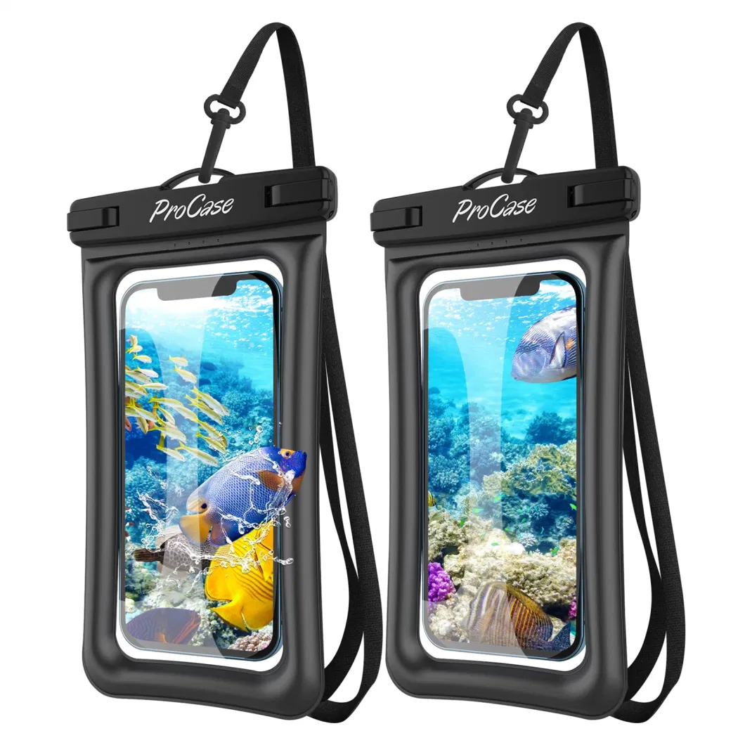 Floating Waterproof Phone Pouch Case, Underwater Dry Bag Cell for iPhone 14 13 12 11 PRO Max Xs Xr X, Galaxy S23 S22 S21 Ultra Pixel up to 7.0&quot;