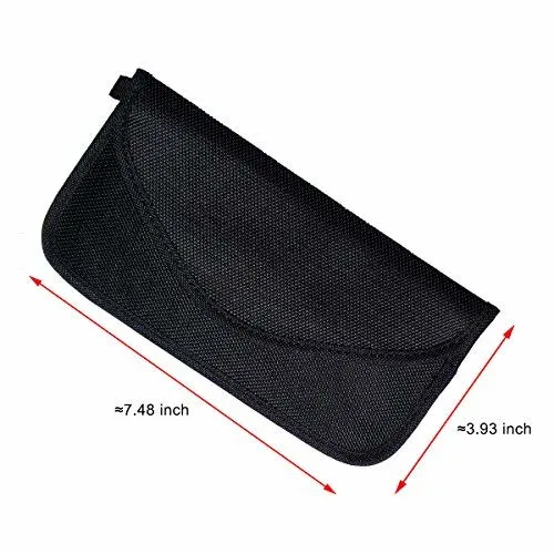 RFID Signal Blocking Cell Phone Signal Shielding Pouch Wallet Case Privacy Protection Car Security