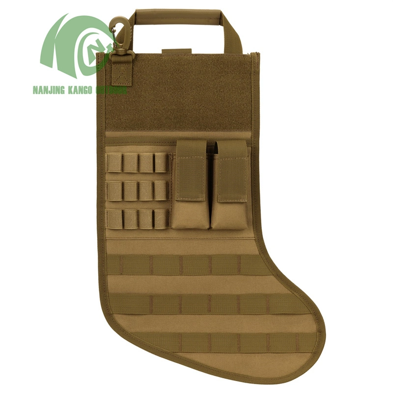 Christmas Stocking-Shaped Waterproof Magazine Pouch with Molle System