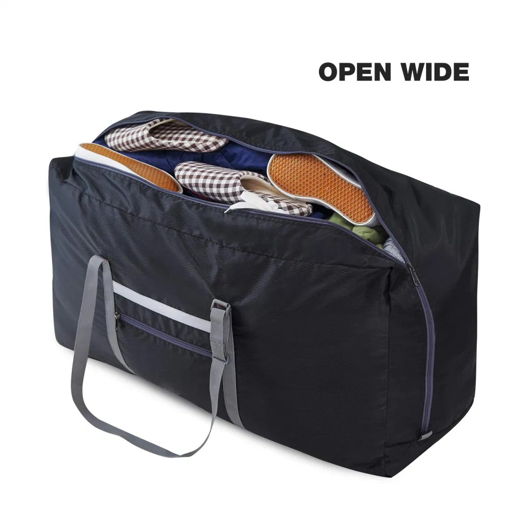 Best Selling Portable Waterproof Travelling Handbags Fitness Bag with Foldable Factory Custom Men Womentravel Weekend Duffel Bag RS-RC-326
