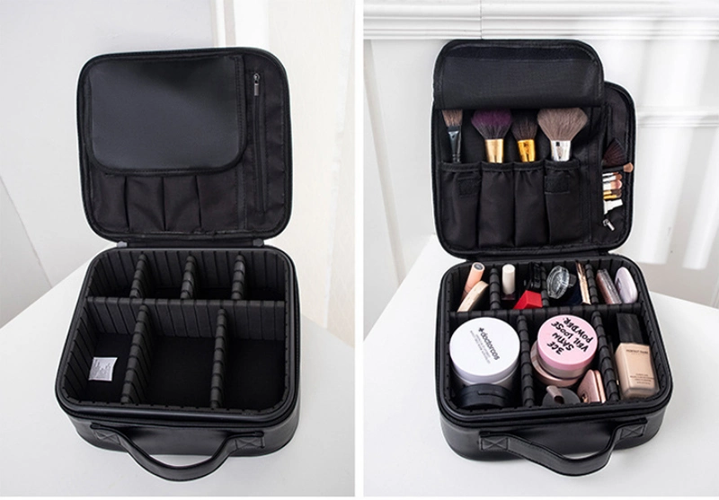 Makeup Bag Clear Makeup Bag Makeup Brush Bag Digital Makeup Bag Black Makeup Bag Makeup Brush Set Bag Luxury Makeup Bags Detachable Makeup Bag Professional Make