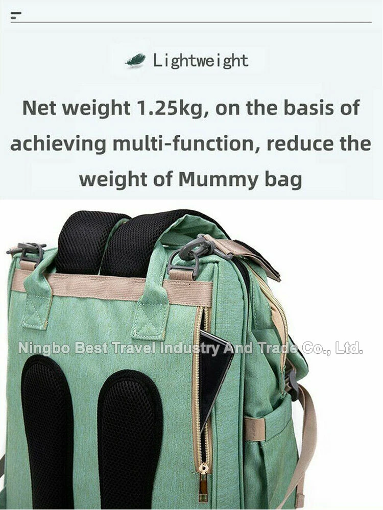 Multifunctional Travel Mommy Bag Baby Nappy Bags Waterproof Backpack Baby Diaper Bags